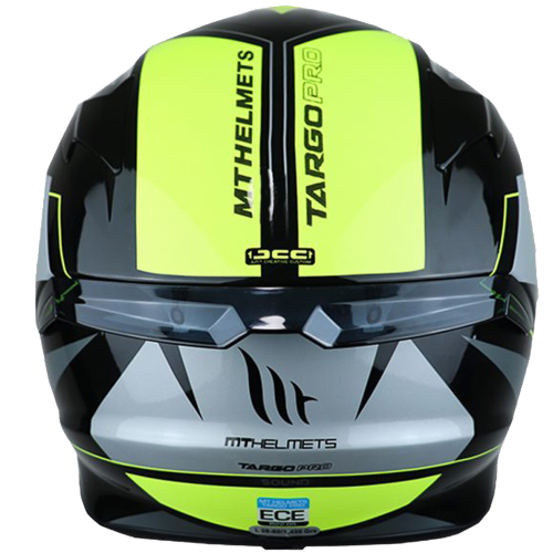 Casco de Moto MT Helmets Targo Pro Sound A2 Gris Brillo